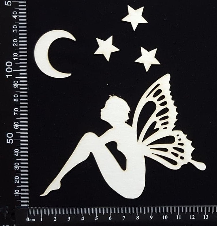 Fairy Set - AD - White Chipboard