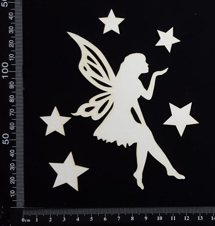 Fairy Set - AH - White Chipboard