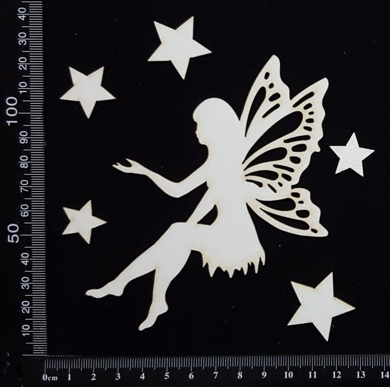 Fairy Set - AM - White Chipboard
