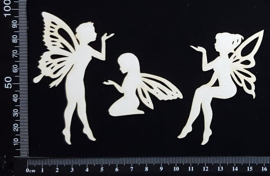 Fairy Set - DD - White Chipboard