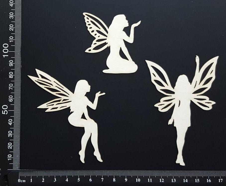 Fairy Set - DE - White Chipboard