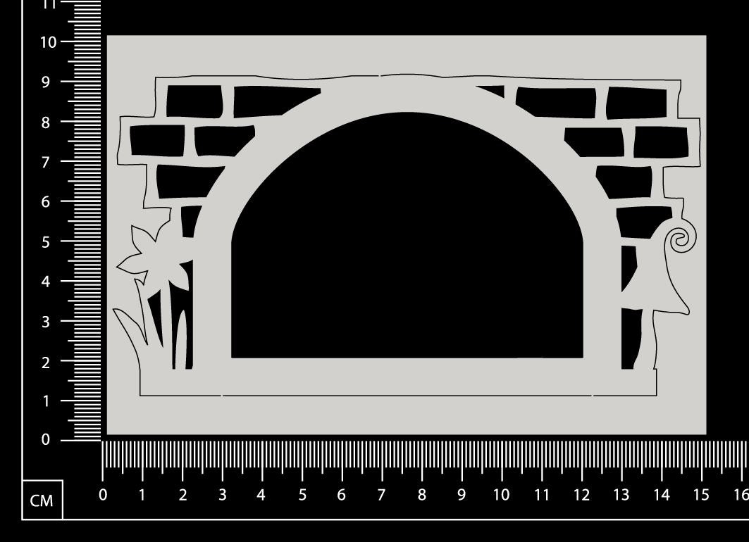 Fantasy Portal - BB - Small - White Chipboard