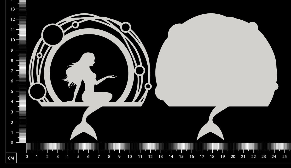 Fantasy Portal - DC - Layering Set - White Chipboard