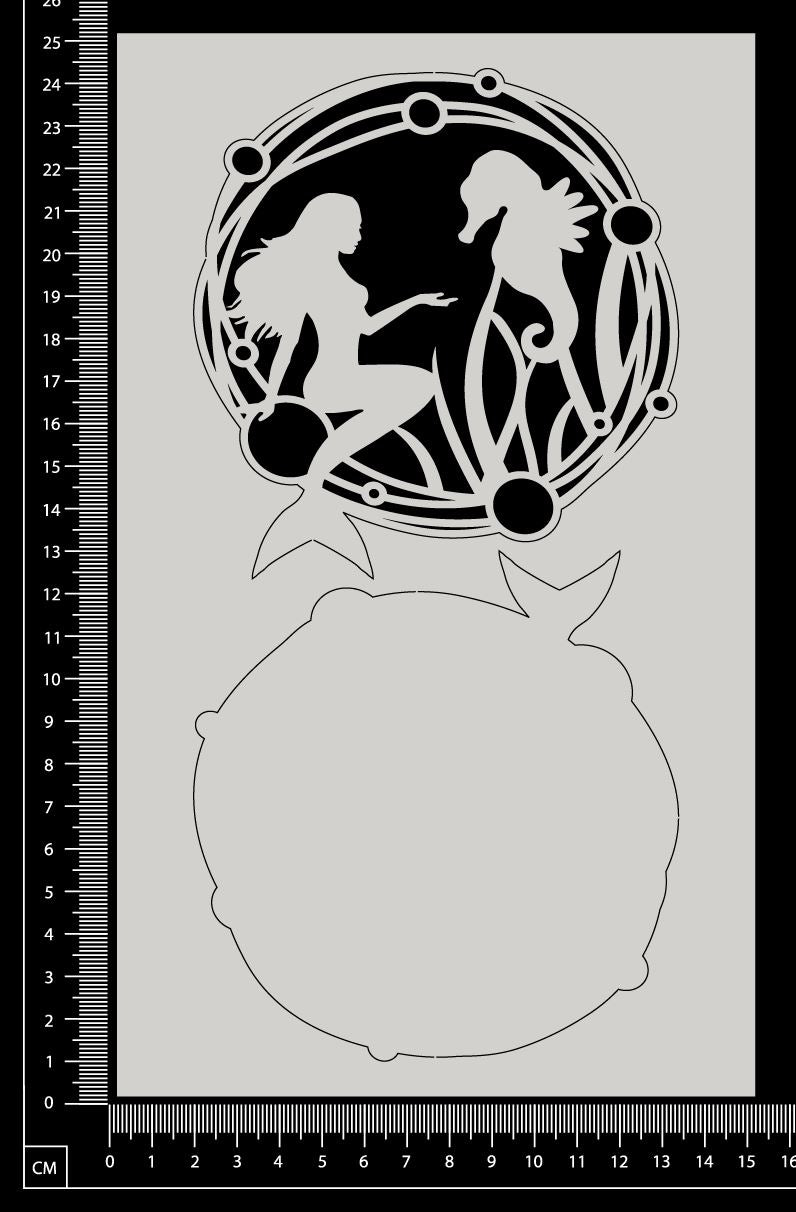 Fantasy Portal - EC - Layering Set - White Chipboard