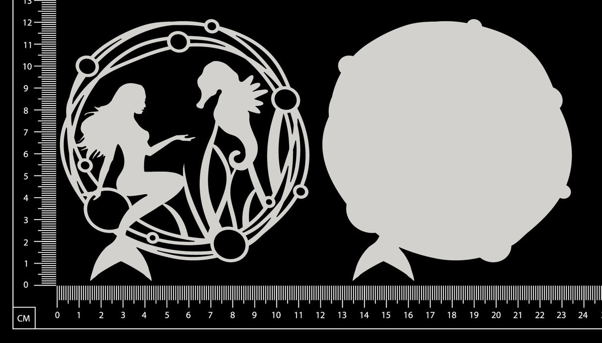 Fantasy Portal - EC - Layering Set - White Chipboard