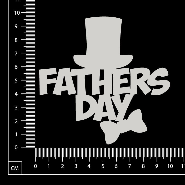 Fathers Day - C - White Chipboard