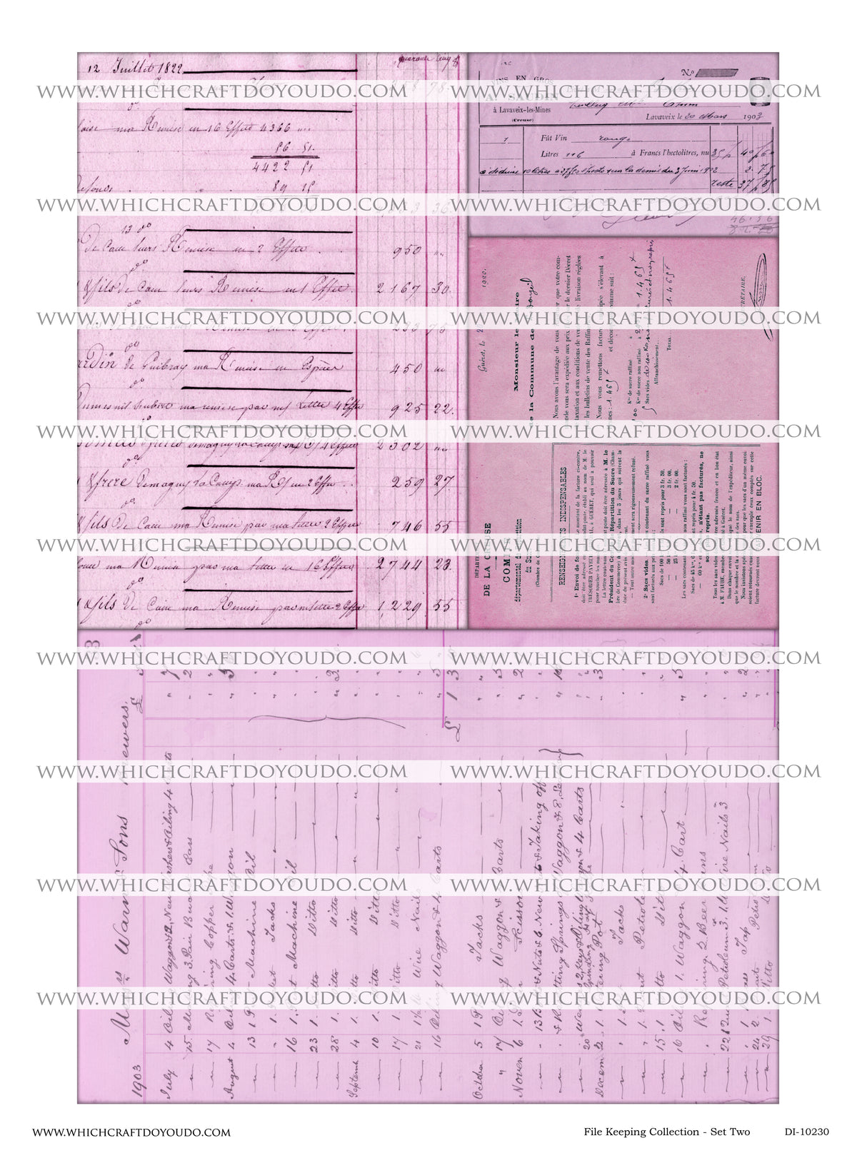 File Keeping Collection - Set Two - DI-10230 - Digital Download