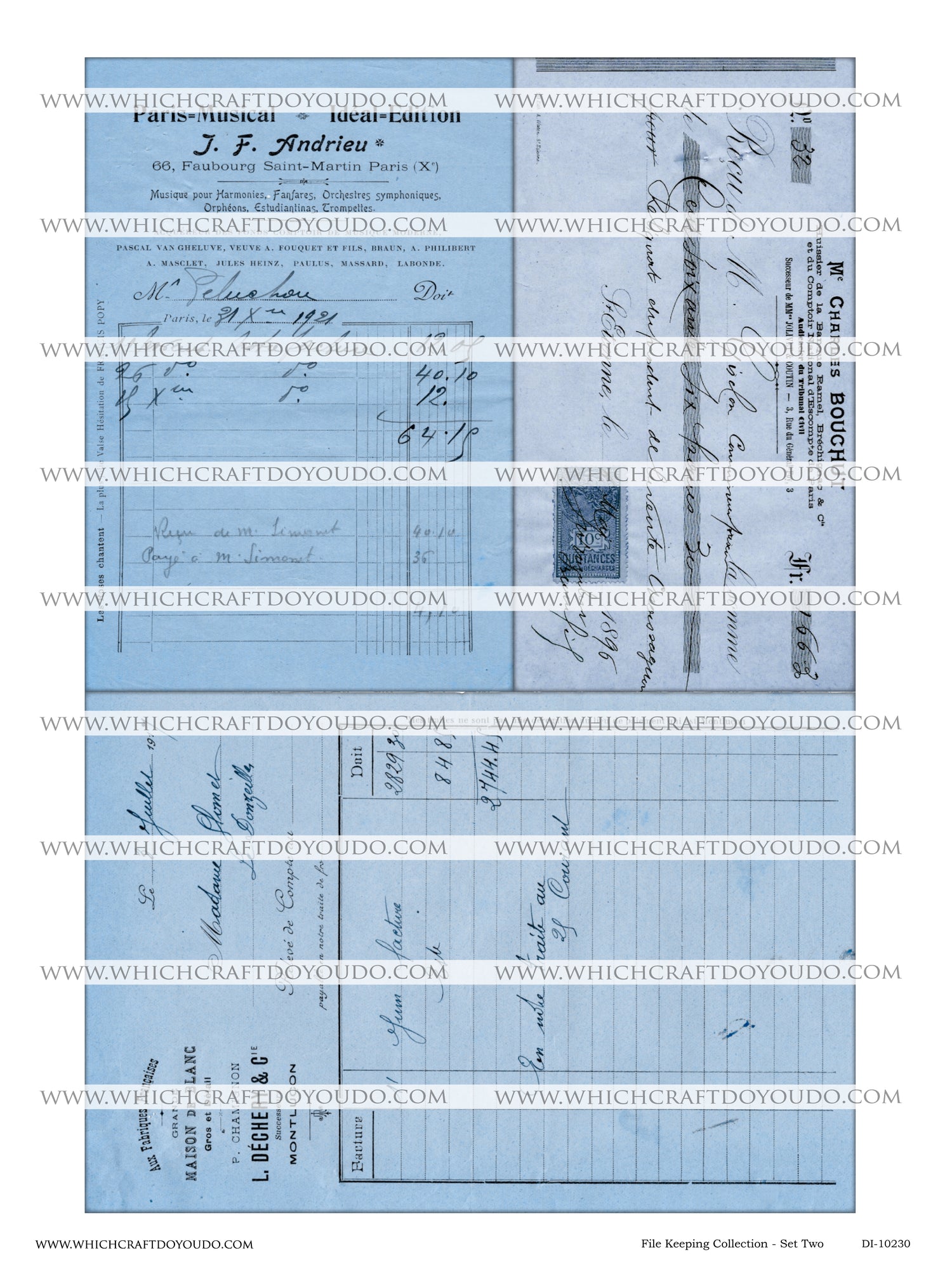 File Keeping Collection - Set Two - DI-10230 - Digital Download