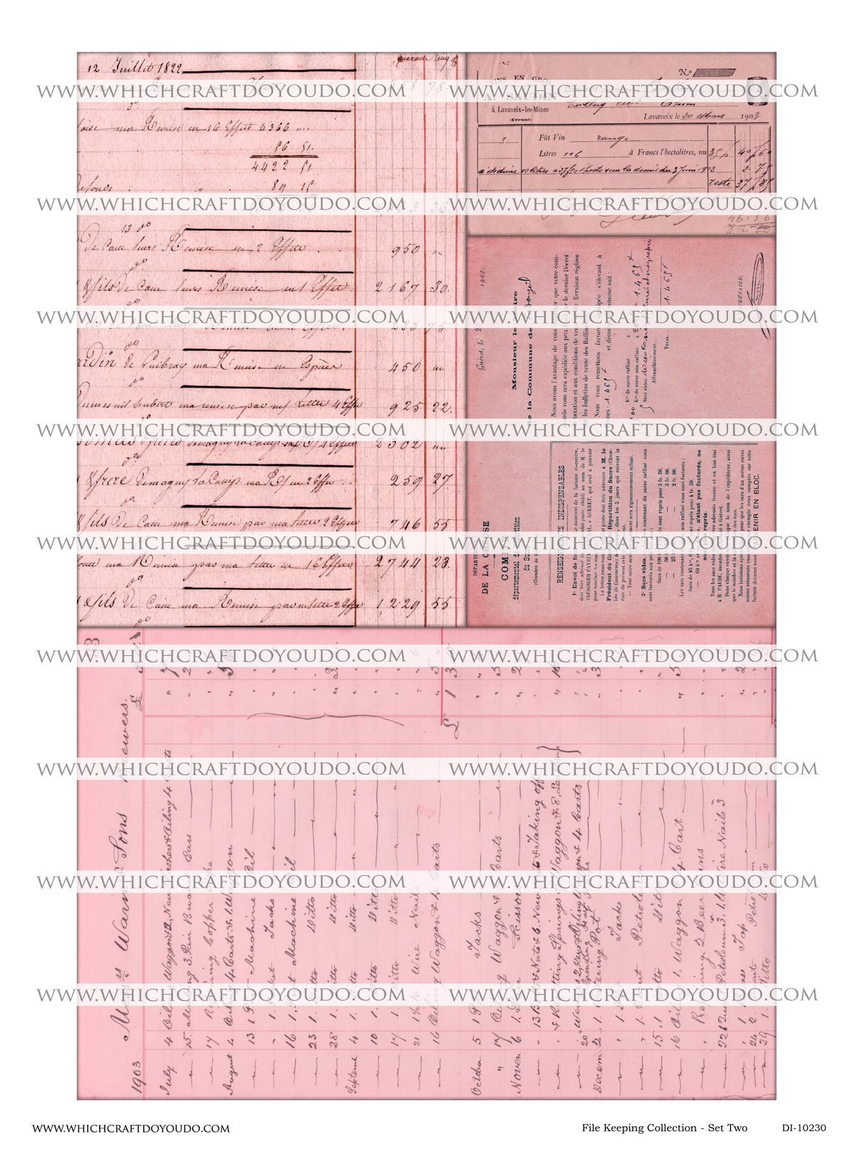 File Keeping Collection - Set Two - DI-10230 - Digital Download