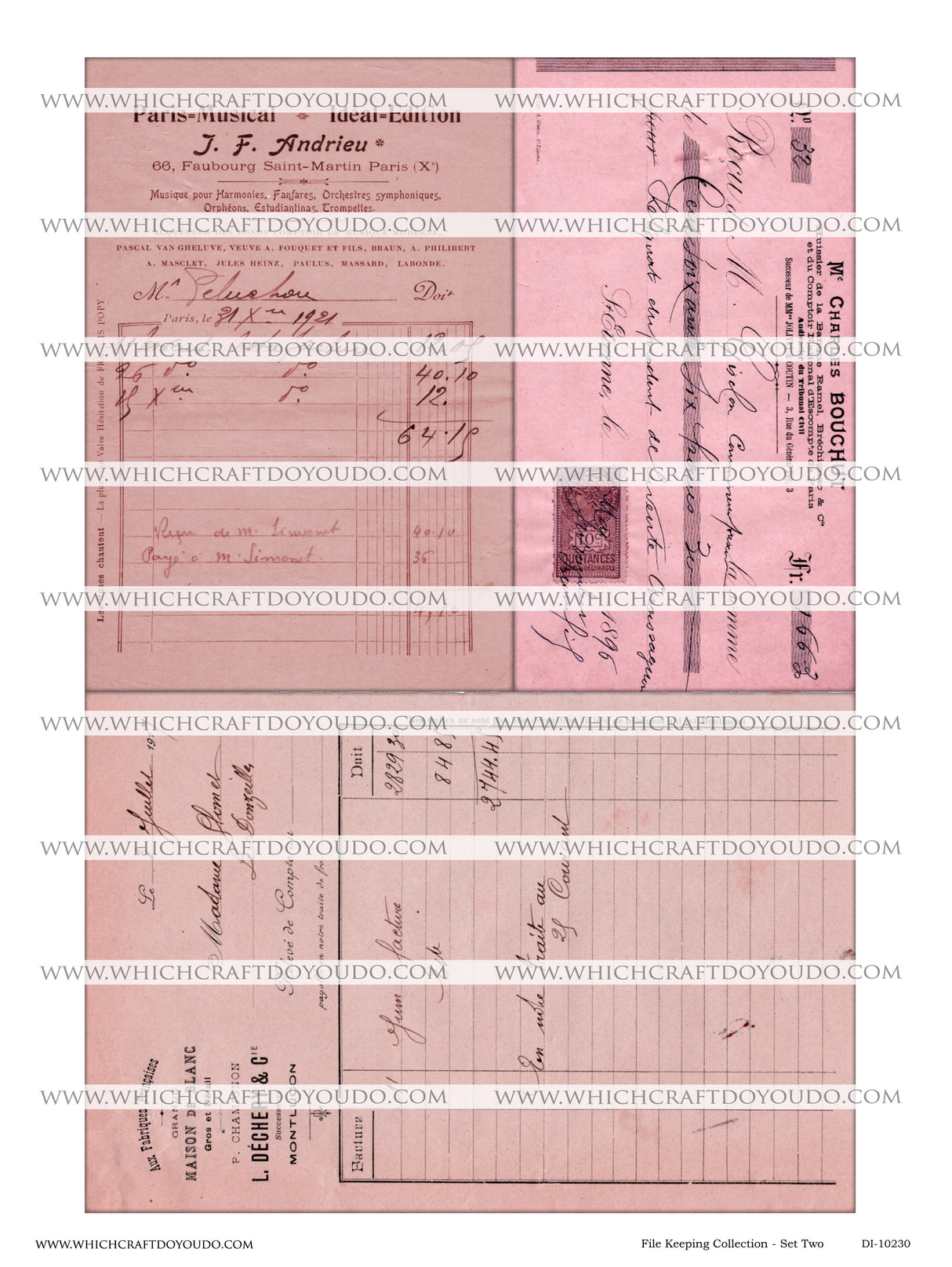 File Keeping Collection - Set Two - DI-10230 - Digital Download