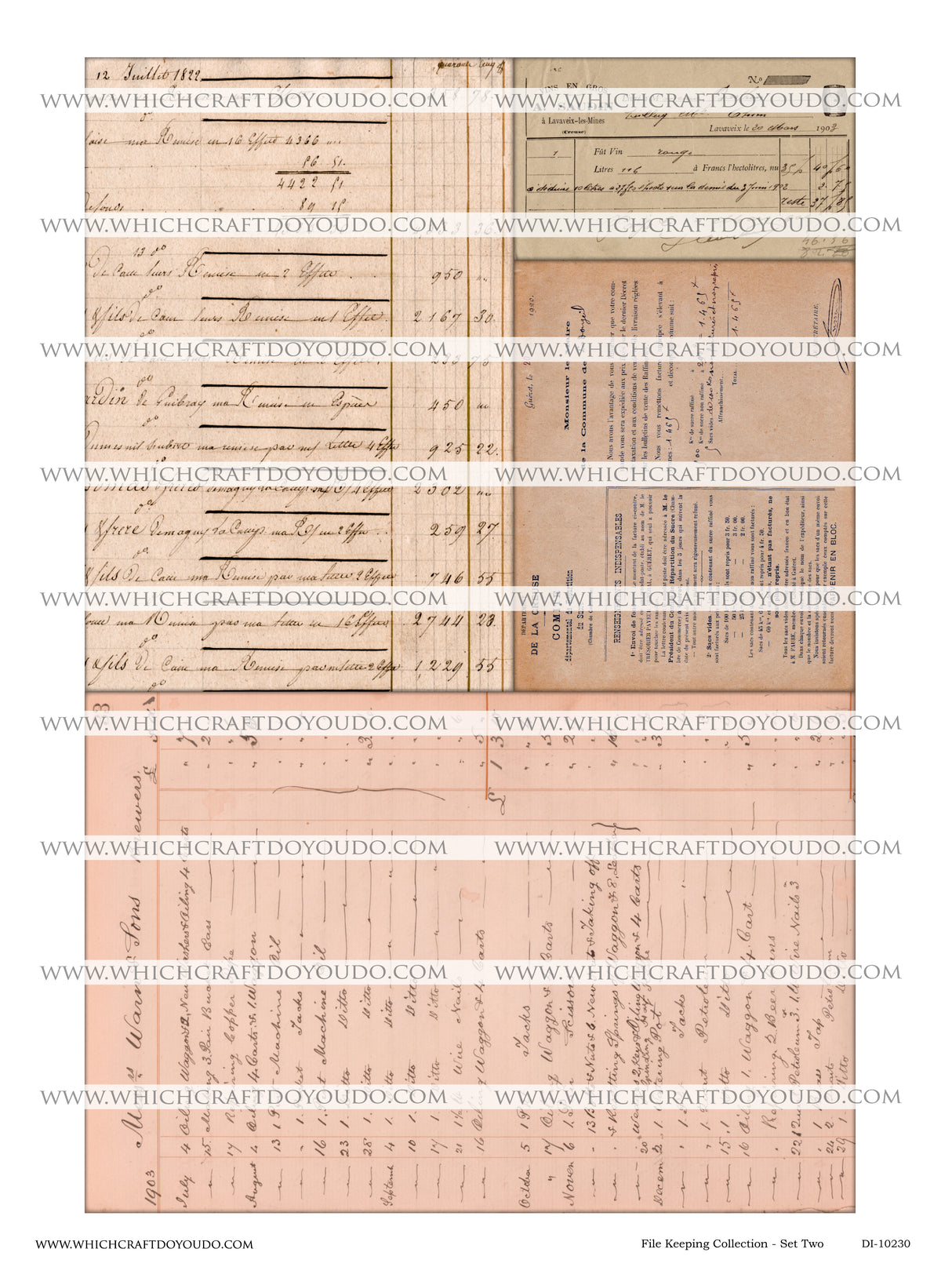 File Keeping Collection - Set Two - DI-10230 - Digital Download