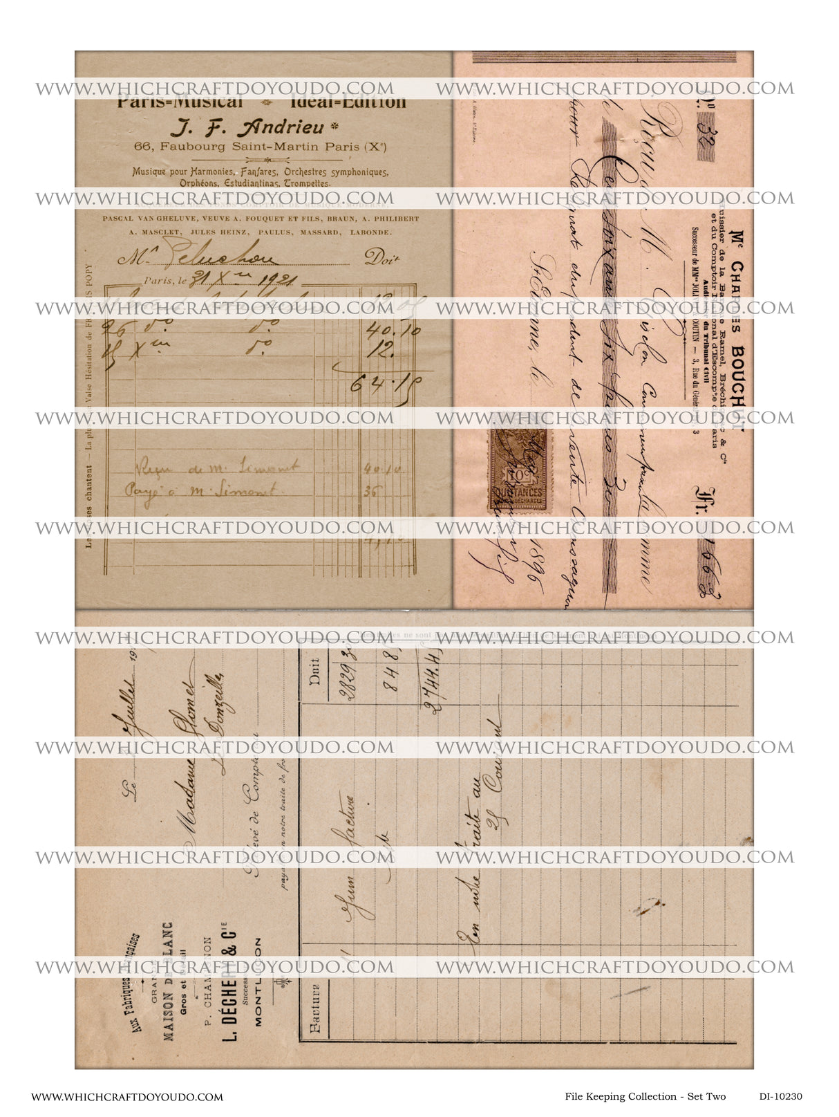 File Keeping Collection - Set Two - DI-10230 - Digital Download