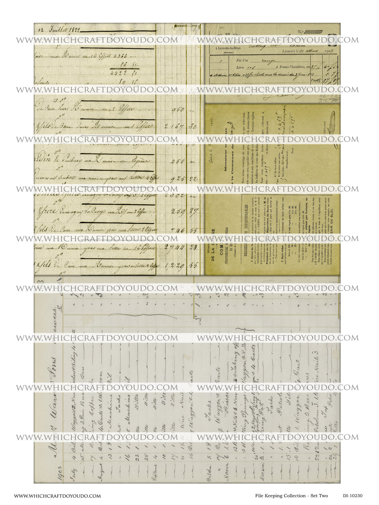 File Keeping Collection - Set Two - DI-10230 - Digital Download