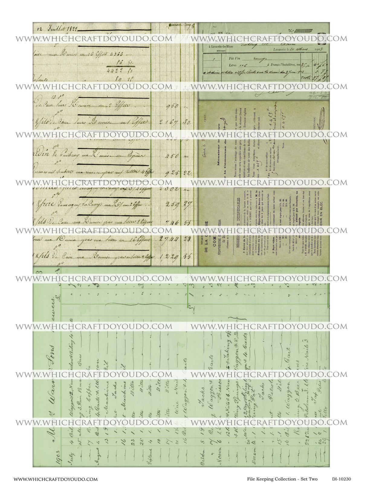 File Keeping Collection - Set Two - DI-10230 - Digital Download