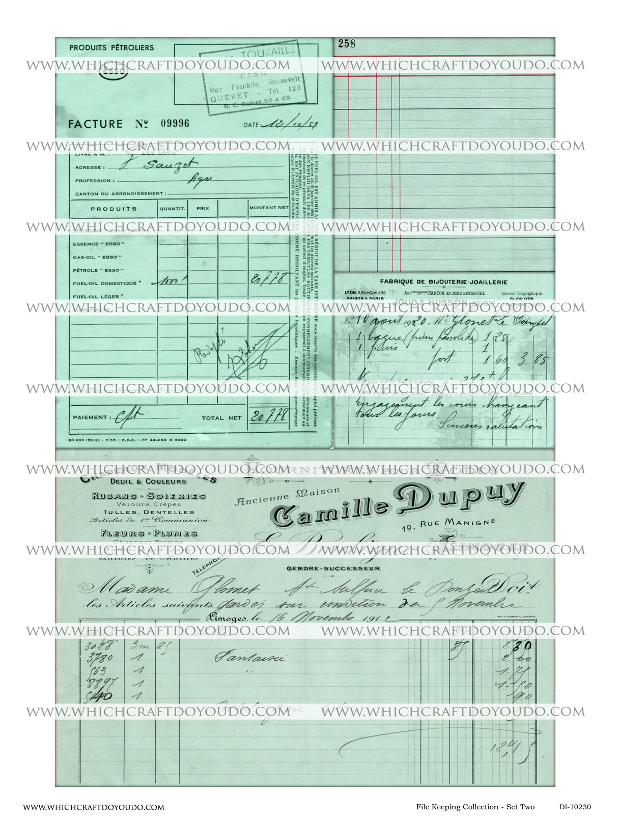 File Keeping Collection - Set Two - DI-10230 - Digital Download