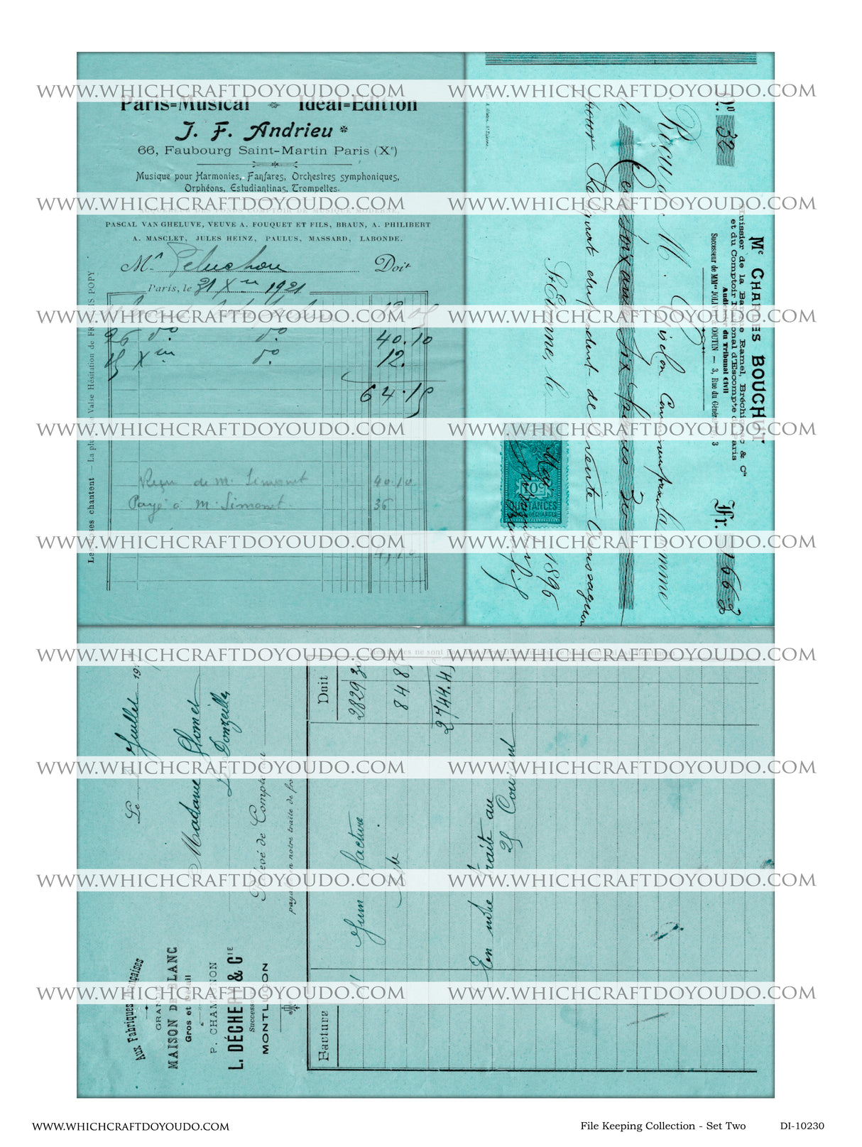 File Keeping Collection - Set Two - DI-10230 - Digital Download