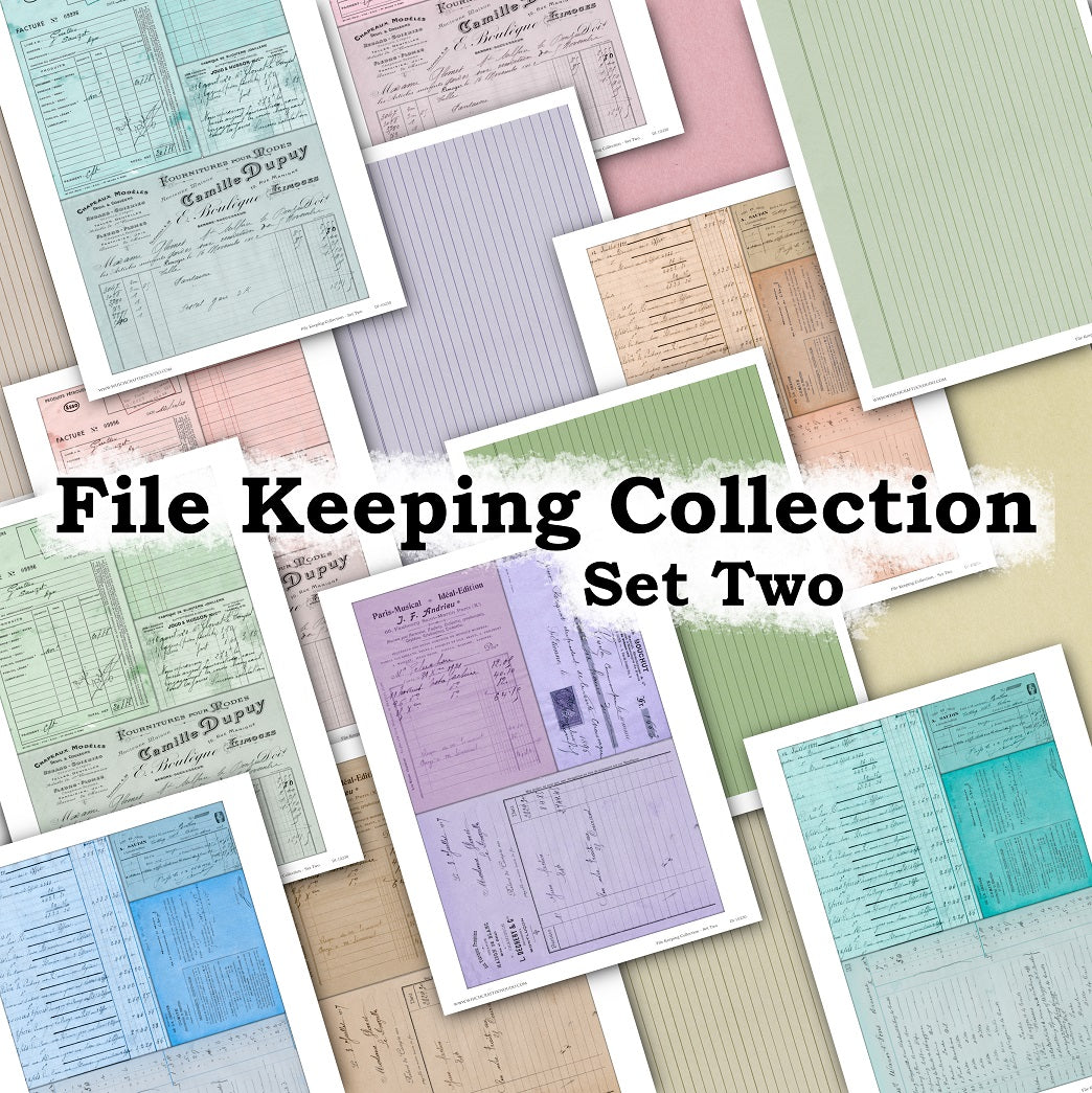 File Keeping Collection - Set Two - DI-10230 - Digital Download