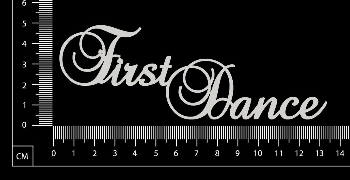 First Dance - White Chipboard