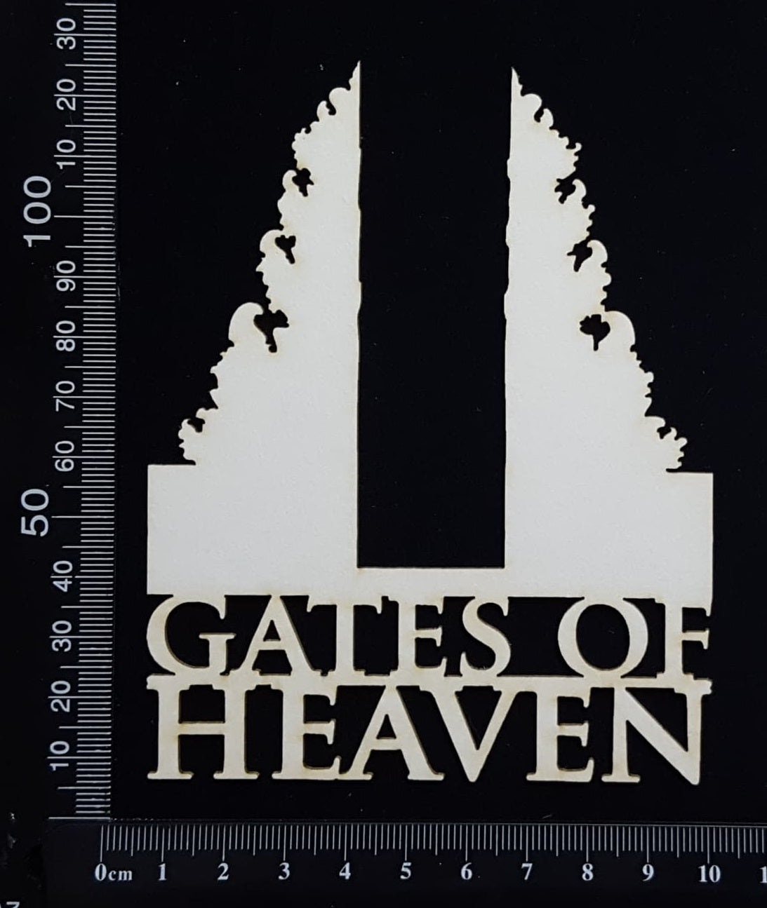 Gates of Heaven - White Chipboard