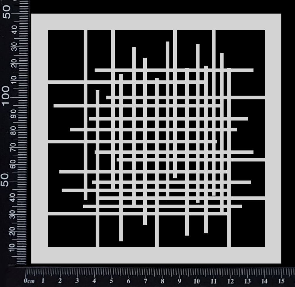 Grid Mesh - Reverse - Stencil - 150mm x 150mm