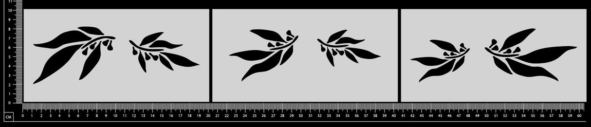 Wall Art Stencil - Gum Leaves