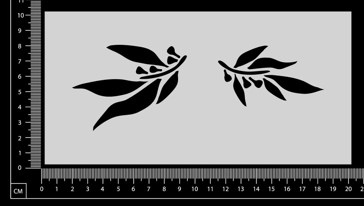 Wall Art Stencil - Gum Leaves