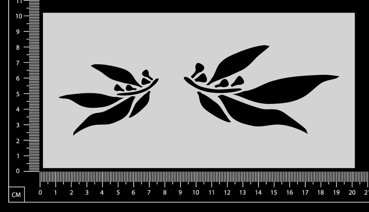 Wall Art Stencil - Gum Leaves