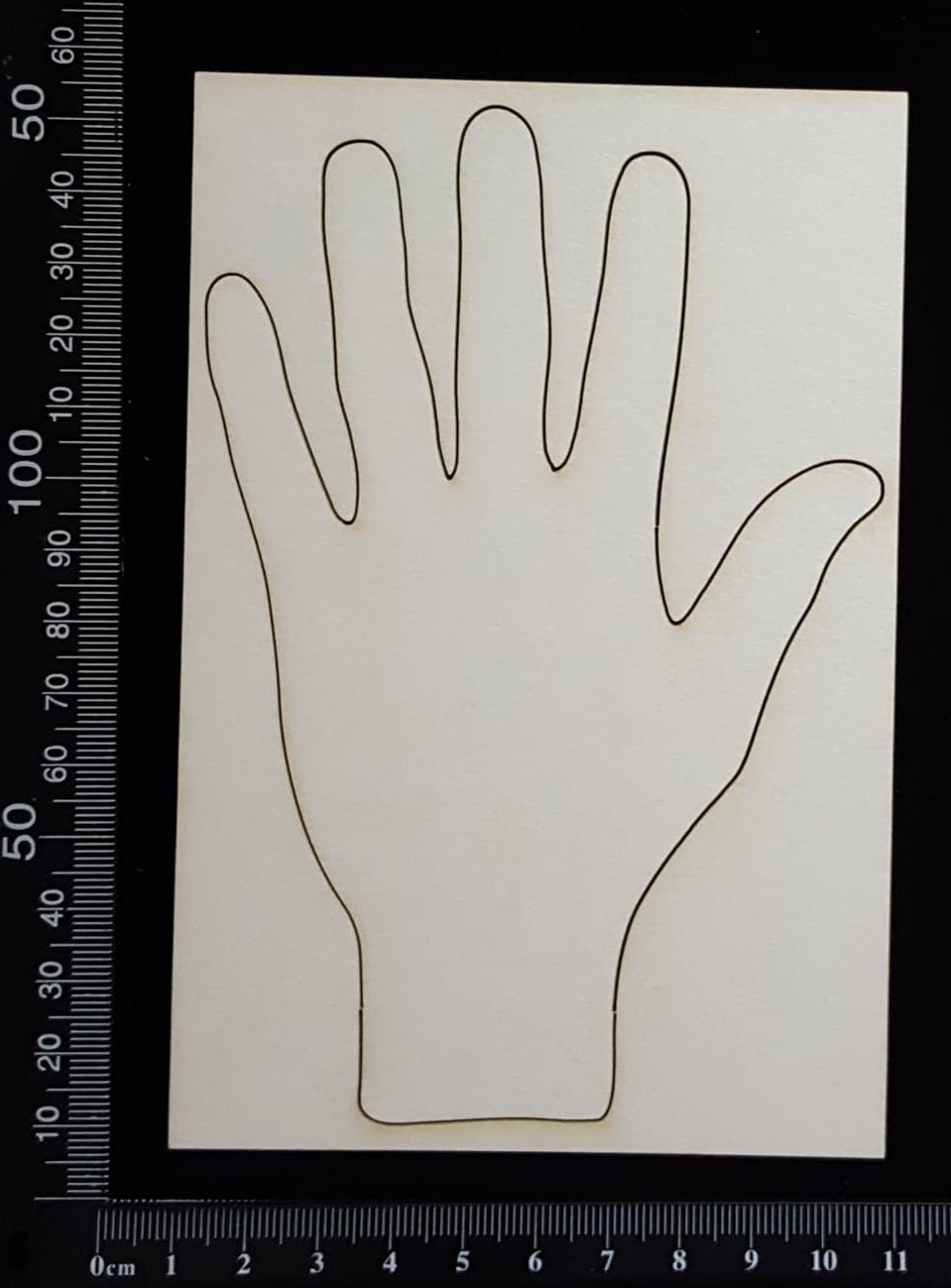 Hand - A - Large - White Chipboard