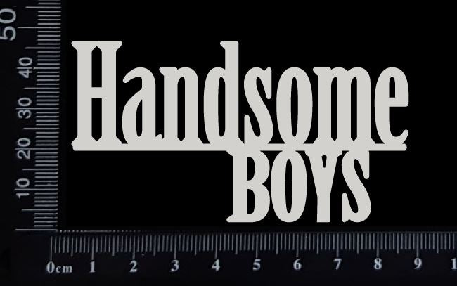 Handsome Boys - BB - Small - White Chipboard