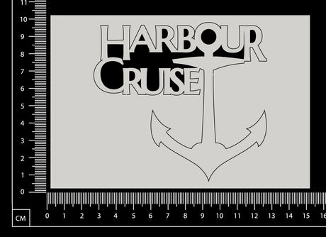 Harbour Cruise - White Chipboard