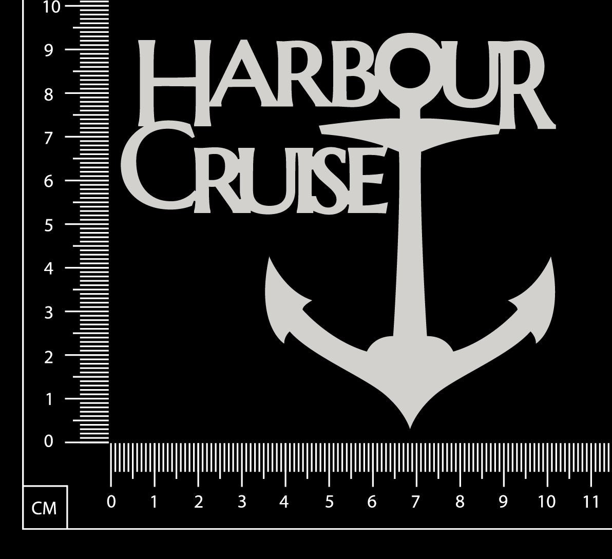 Harbour Cruise - White Chipboard