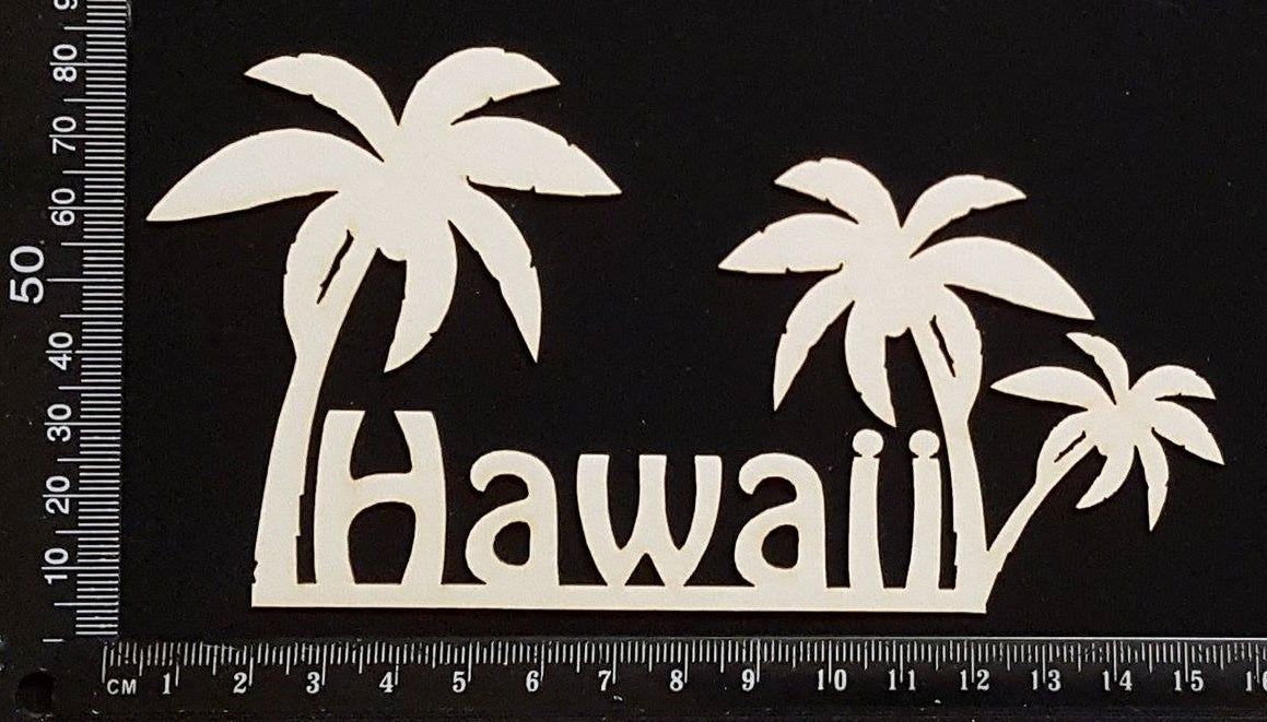 Hawaii - White Chipboard