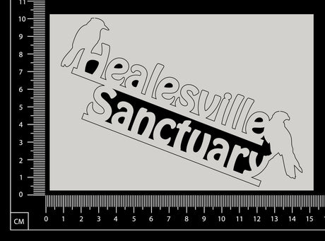 Healesville Sanctuary - White Chipboard