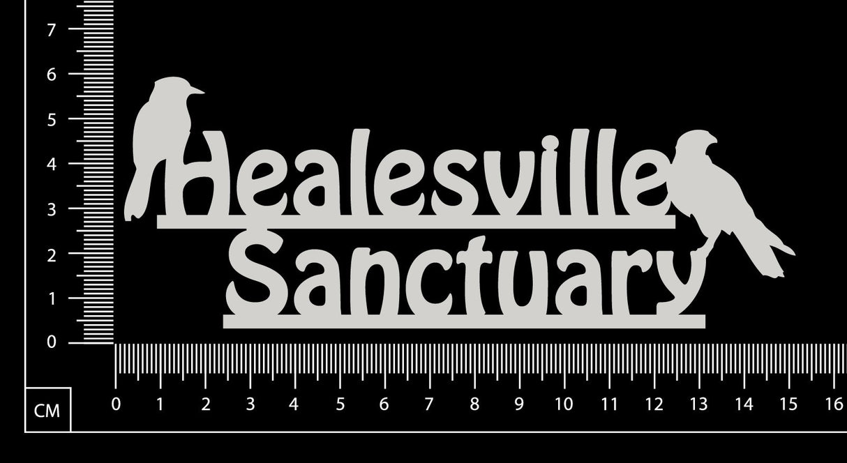 Healesville Sanctuary - White Chipboard