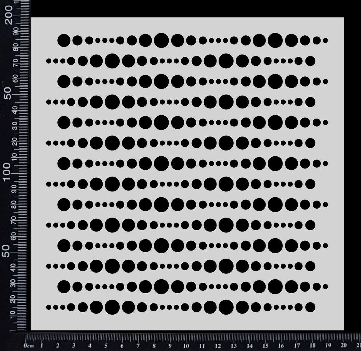 Helix - A - Stencil - 200mm x 200mm