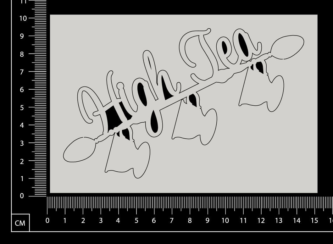 High Tea - A - White Chipboard