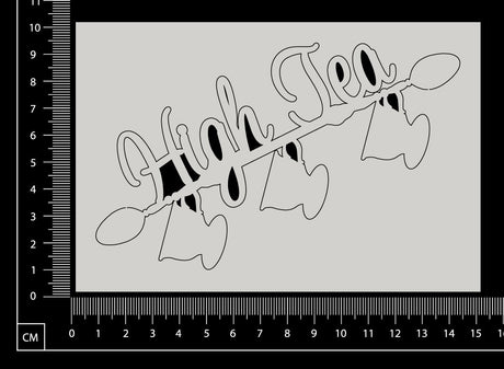 High Tea - A - White Chipboard