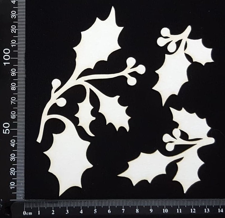 Holly Set - A - White Chipboard