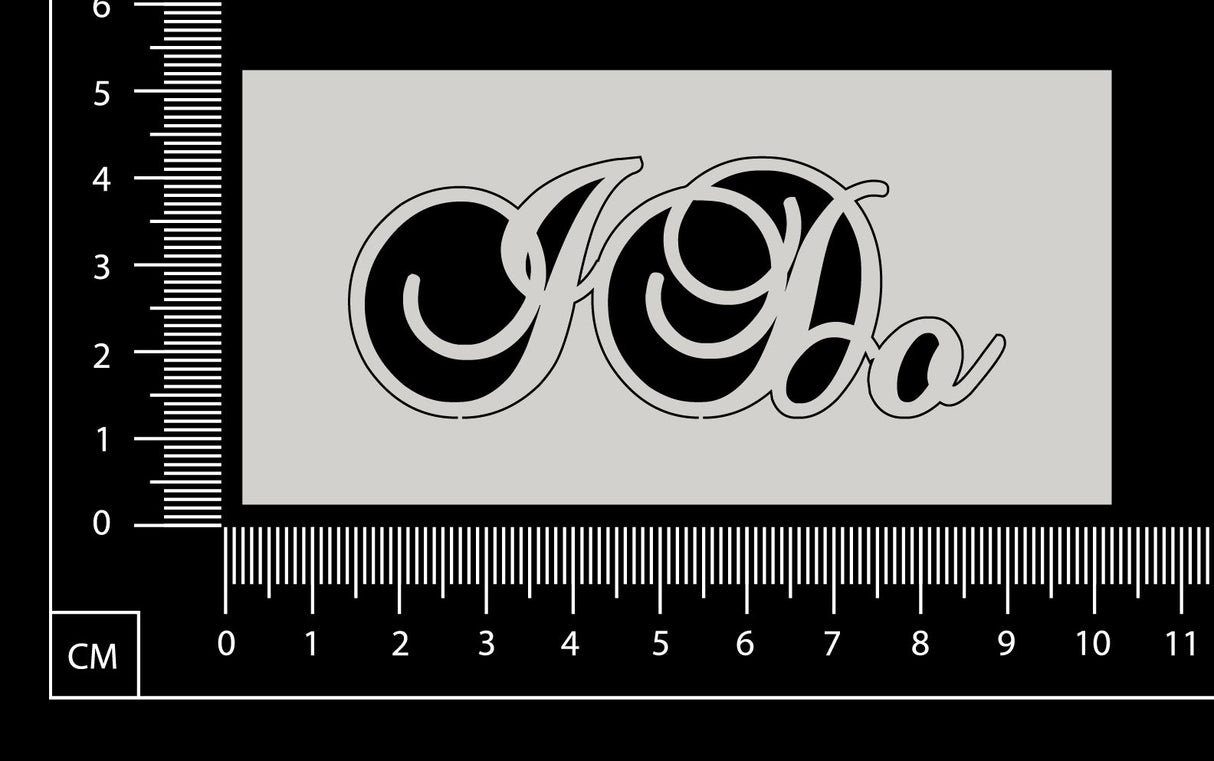 I Do - White Chipboard