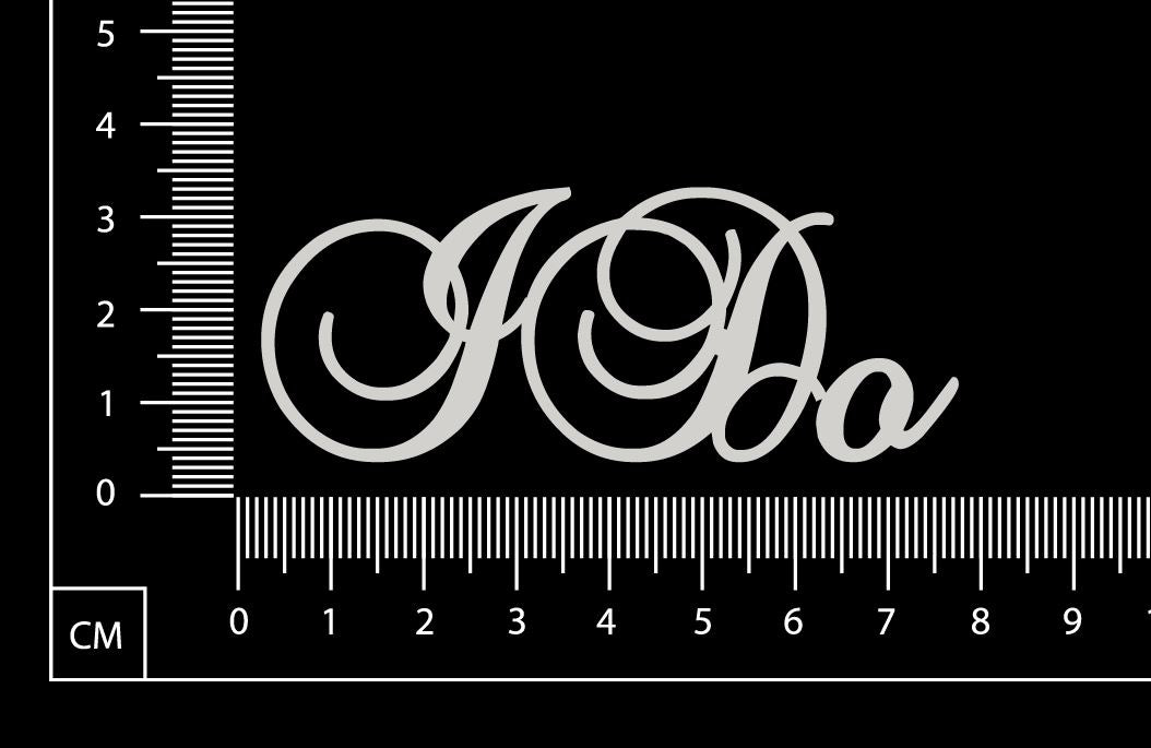 I Do - White Chipboard