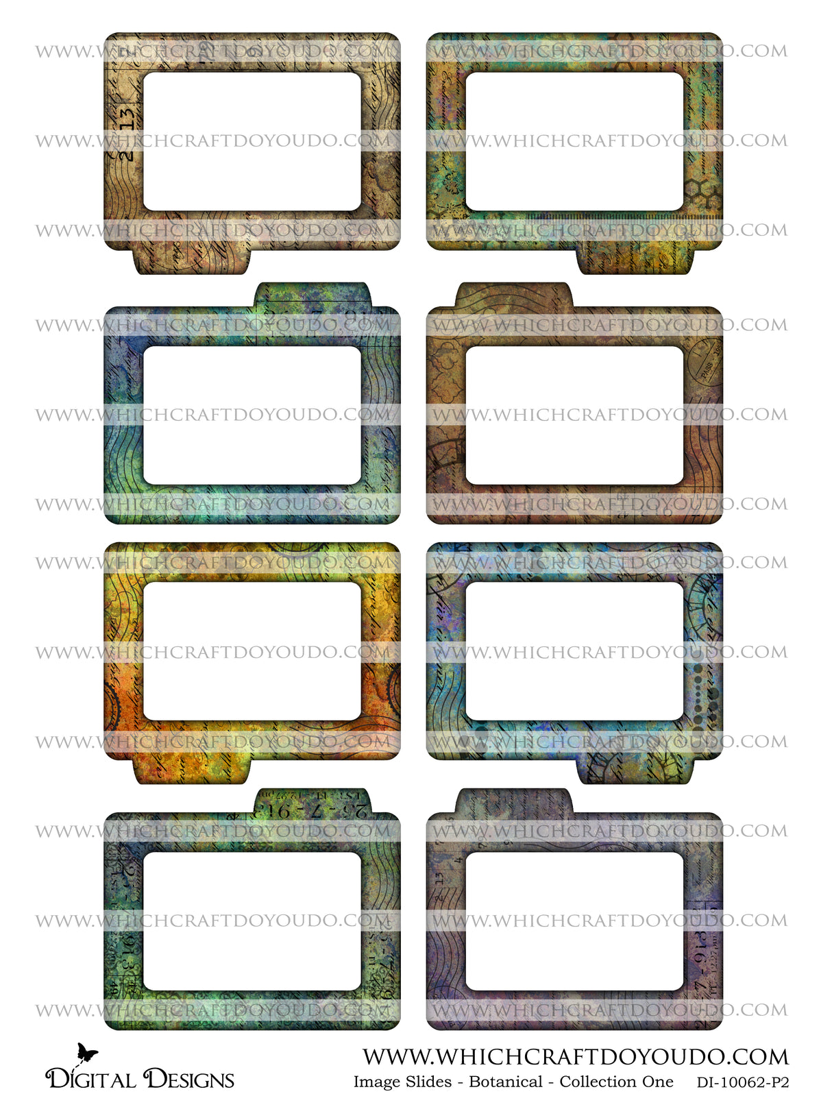 Image Slides - Botanical - Collection One - DI-10062 - Digital Download