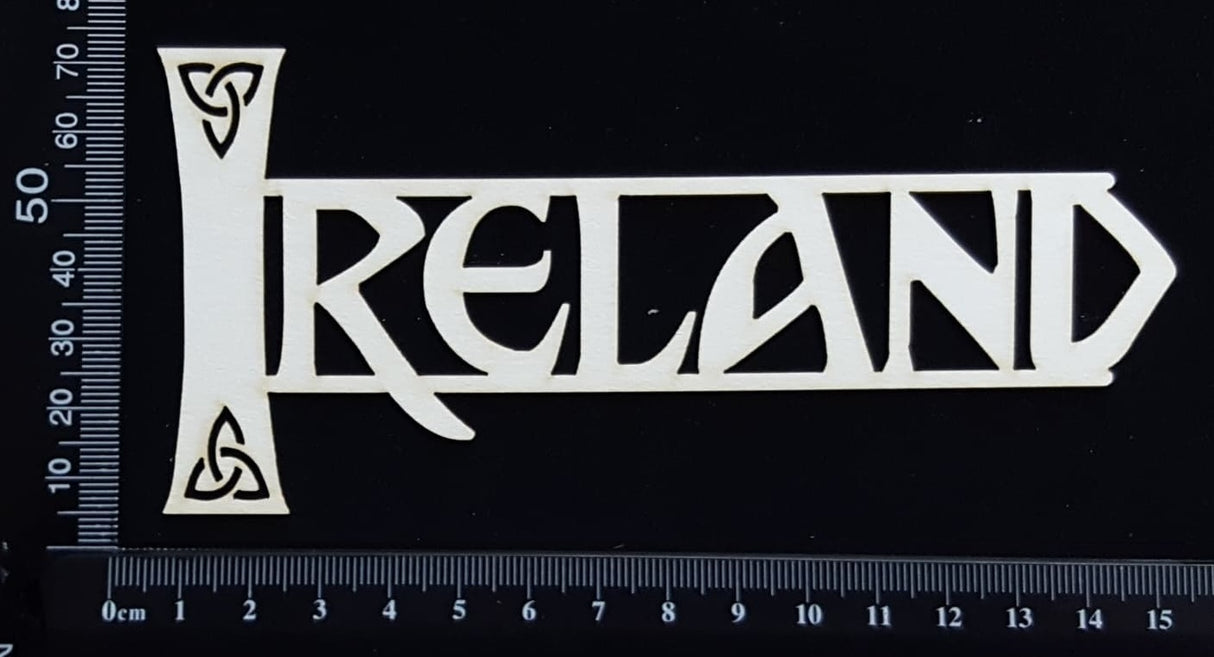 Ireland - B - White Chipboard