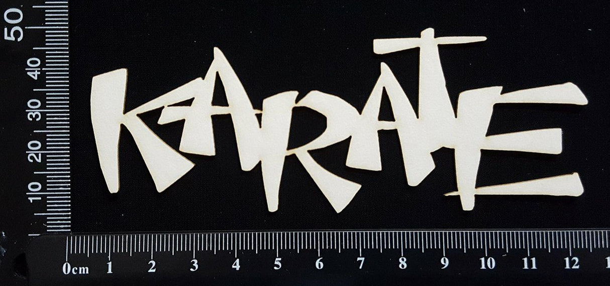 Karate - White Chipboard