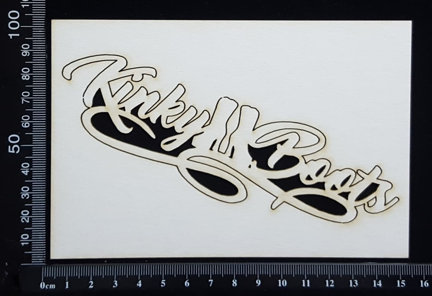 Kinky Boots - White Chipboard