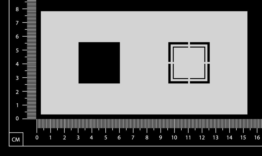 Label Stencil - DA - Small - 75mm x 150mm