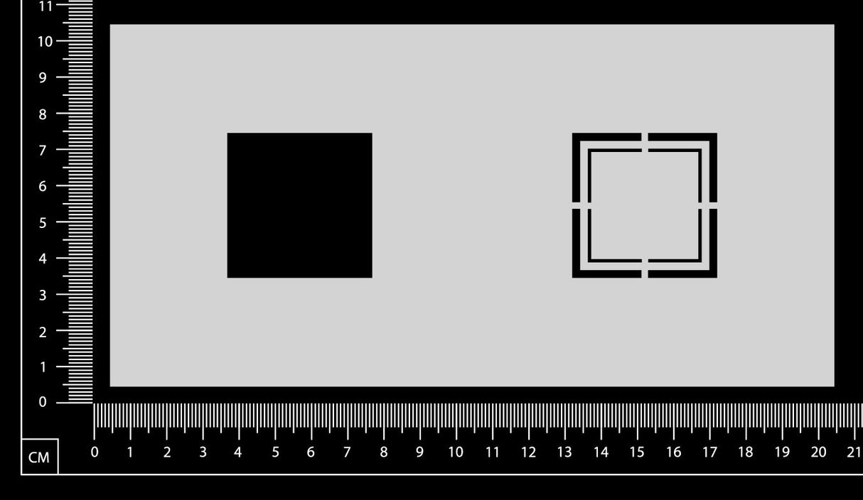 Label Stencil - DB - Medium - 100mm x 200mm