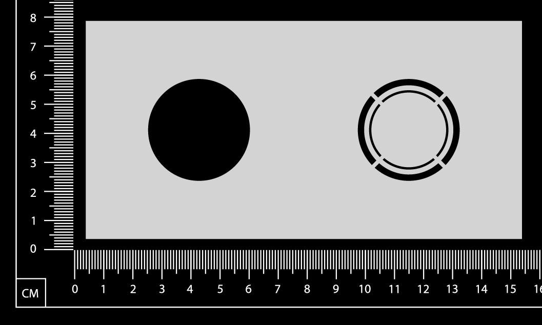 Label Stencil - EA - Small - 75mm x 150mm