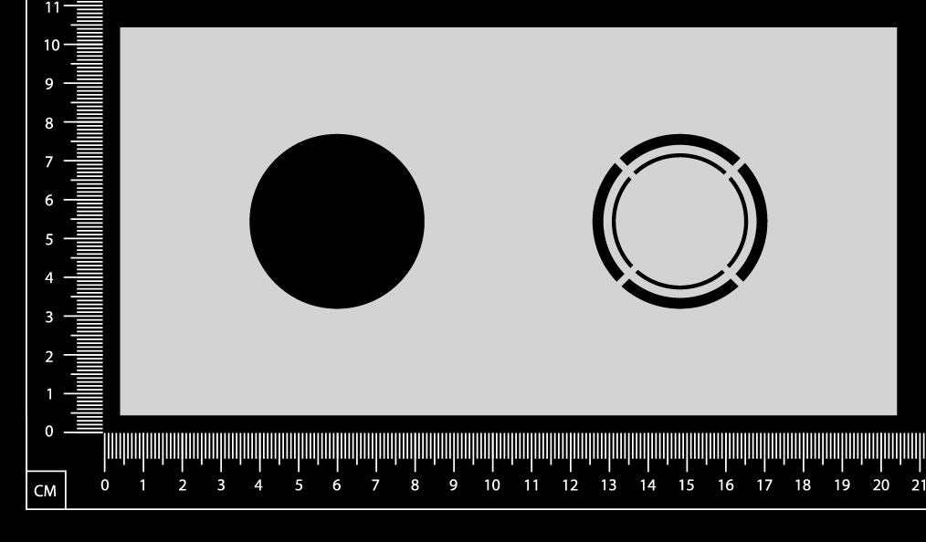 Label Stencil - EB - Medium - 100mm x 200mm