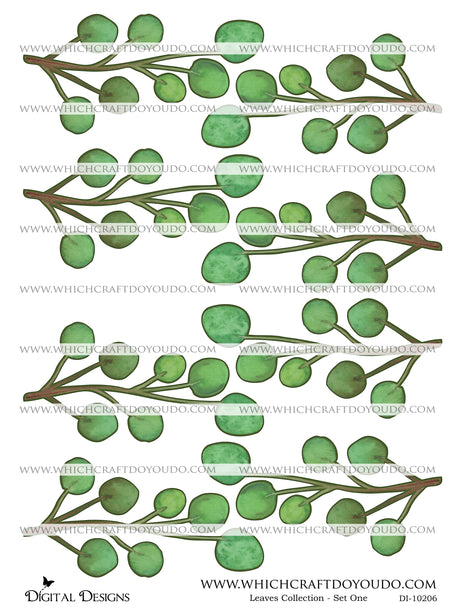 Leaves Collection - Set One - DI-10206 - Digital Download