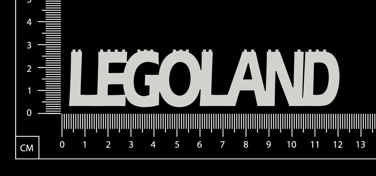 Legoland - White Chipboard